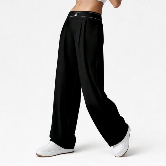 Brand New ALO Yoga Women's Black Suit Up Trouser (Regular) 😀😀 - Picture 8 of 8